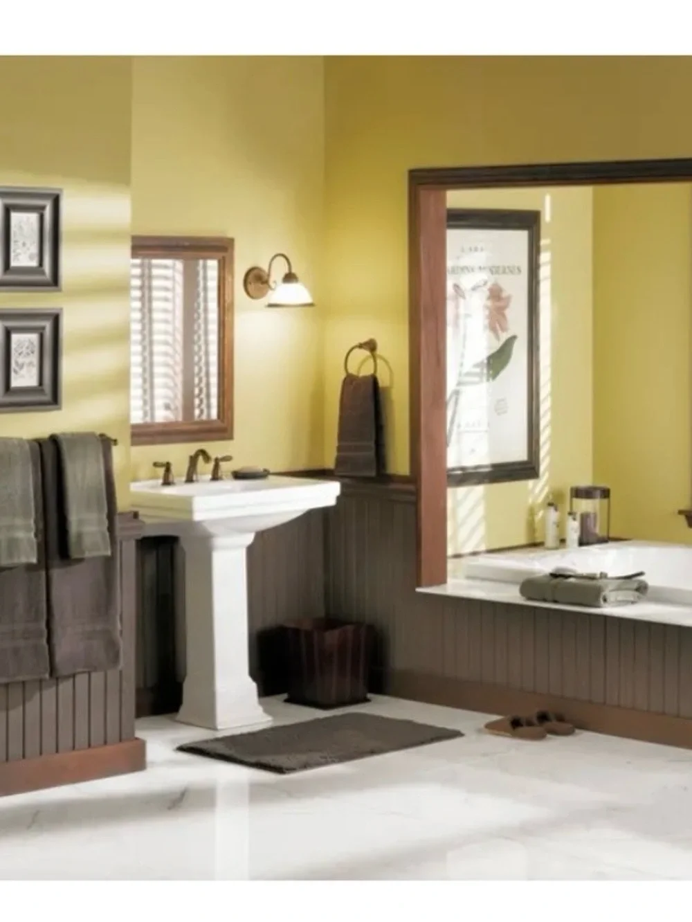 MOEN Brantford 24” Towel Bar, Brushed Nickel, Set of 2 (YB2224BN) New
